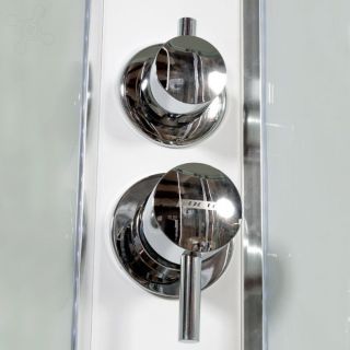 Душевая кабина Deto А01 с гидромассажем 100х100х220 см